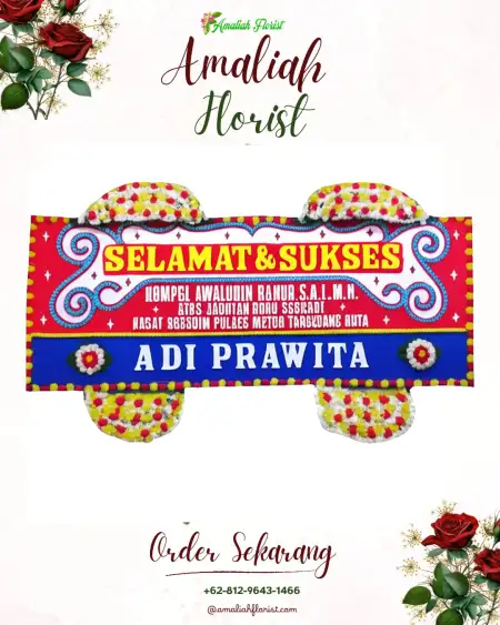 Papan Bunga Ucapan Selamat Pahae Julu